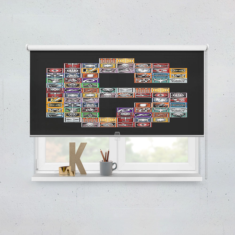Rainbow Six Siege Operation Logo Window Roller Blinds Shades