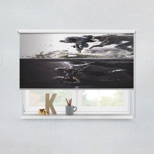 Rainbow Six Siege Poster Window Roller Blinds Shades
