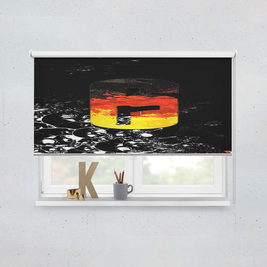 Rainbow Six Siege Splash Logo Window Roller Blinds Shades