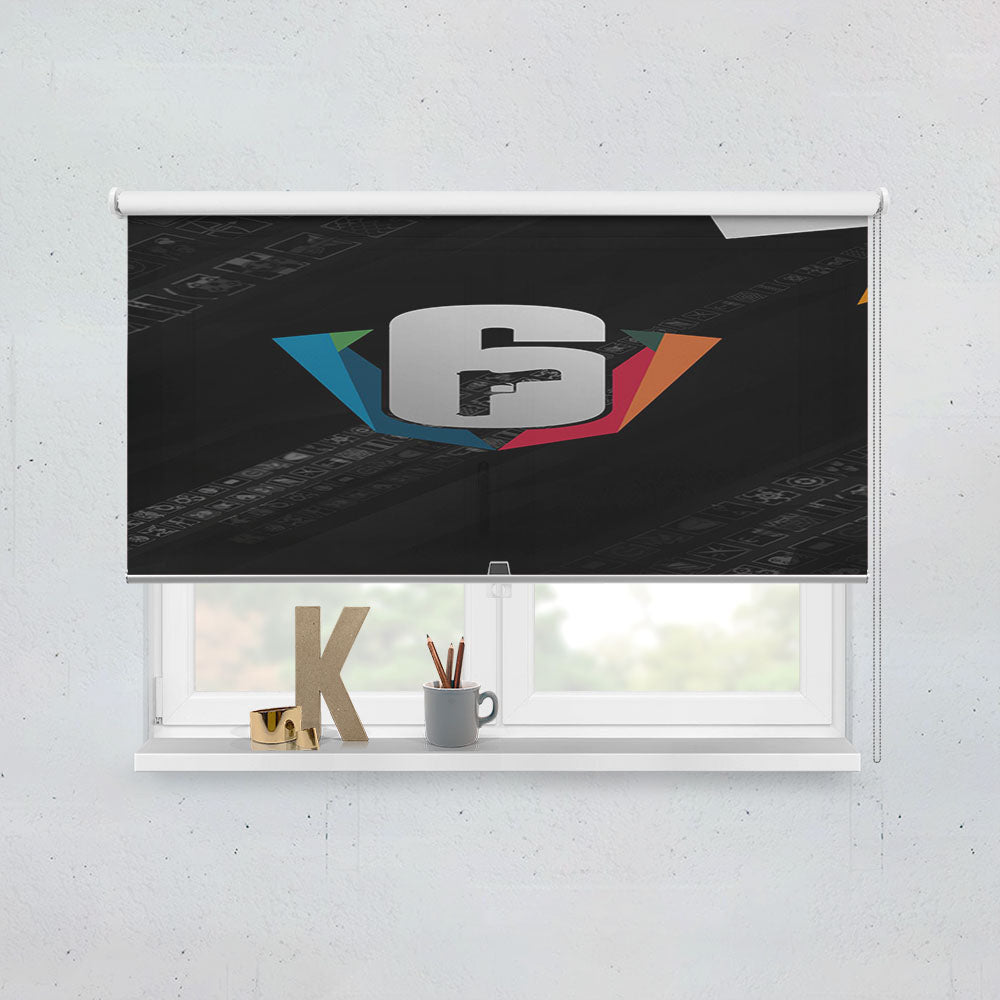 Rainbow Six Siege Wallpaper Minimalist Window Roller Blinds Shades