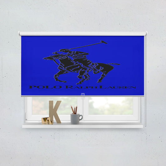 Ralph Lauren Polo Blue Window Roller Blinds Shades