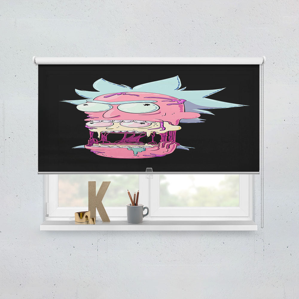 Rick And Morty Illustration Window Roller Blinds Shades