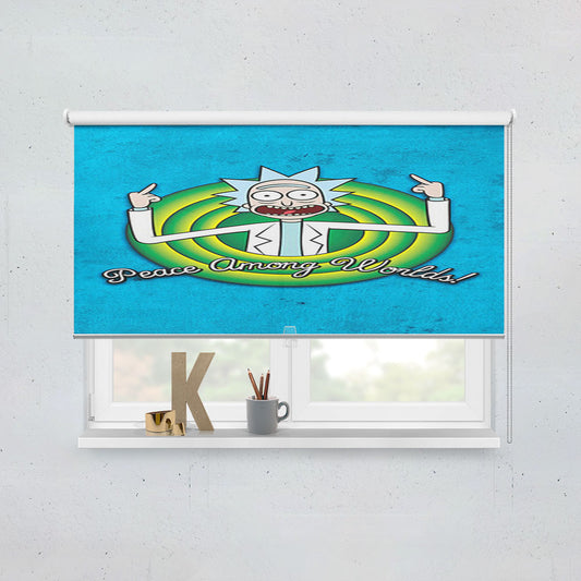 Rick Peace Among Worlds Window Roller Blinds Shades