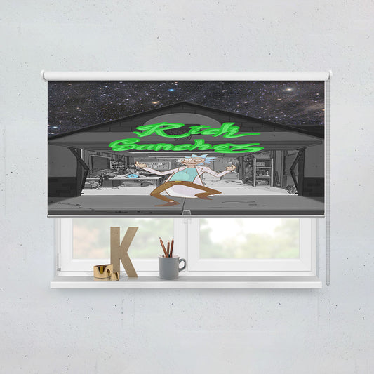 Rick Sanchez Window Roller Blinds Shades