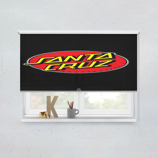 Santa Cruz Logo Window Roller Blinds Shades