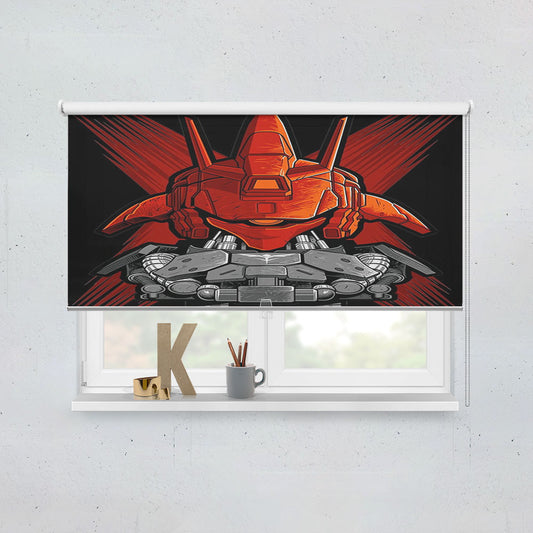 Sazabi Gundam Mecha Window Roller Blinds Shades
