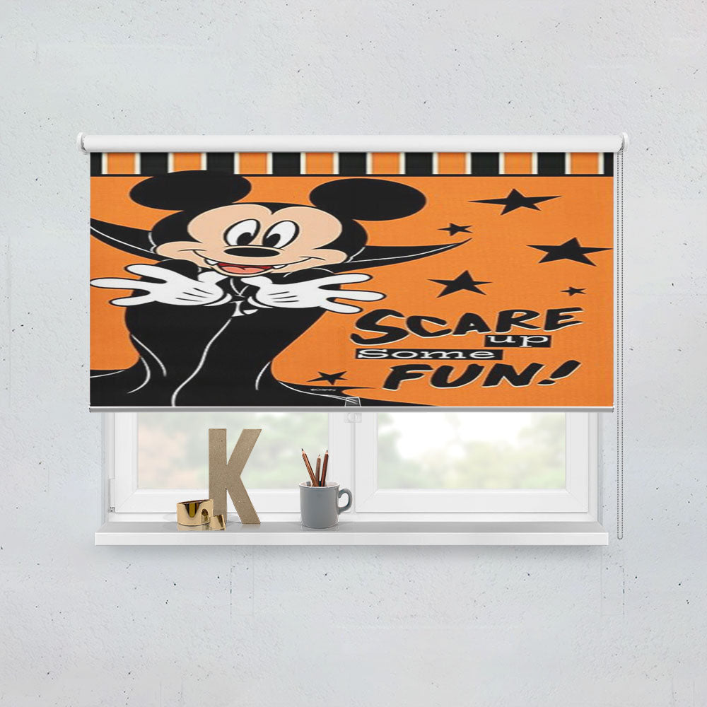 Scare Up Some Fun Mickey Window Roller Blinds Shades