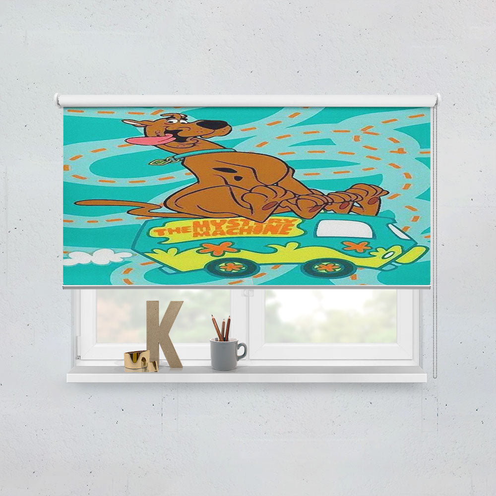 Scooby Doo And Mystery Machine Window Roller Blinds Shades