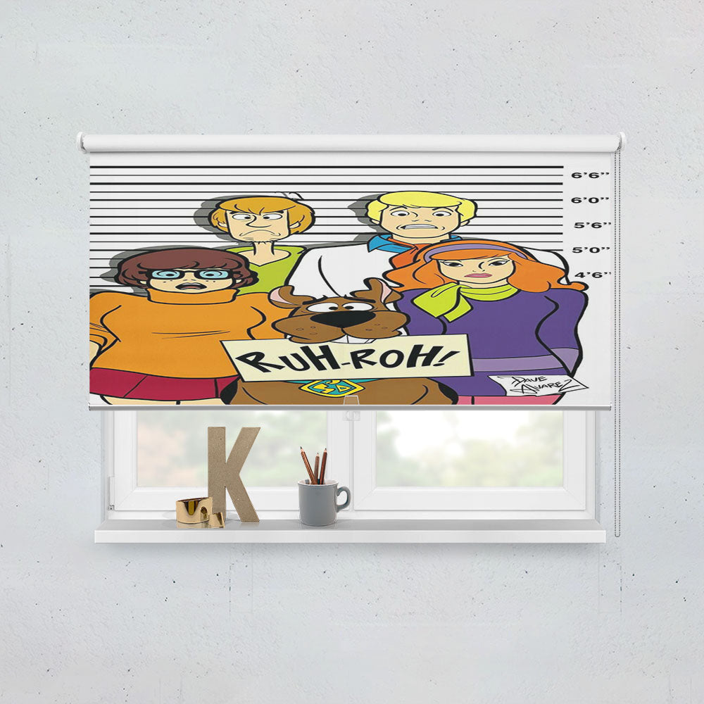Scooby Doo Art Dump Window Roller Blinds Shades
