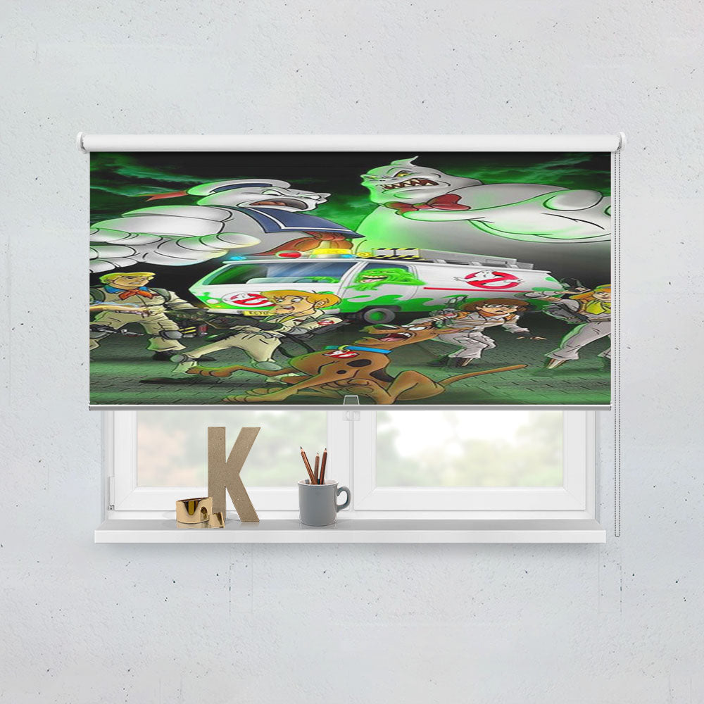 Scooby Doo Ghostbuster Style Window Roller Blinds Shades