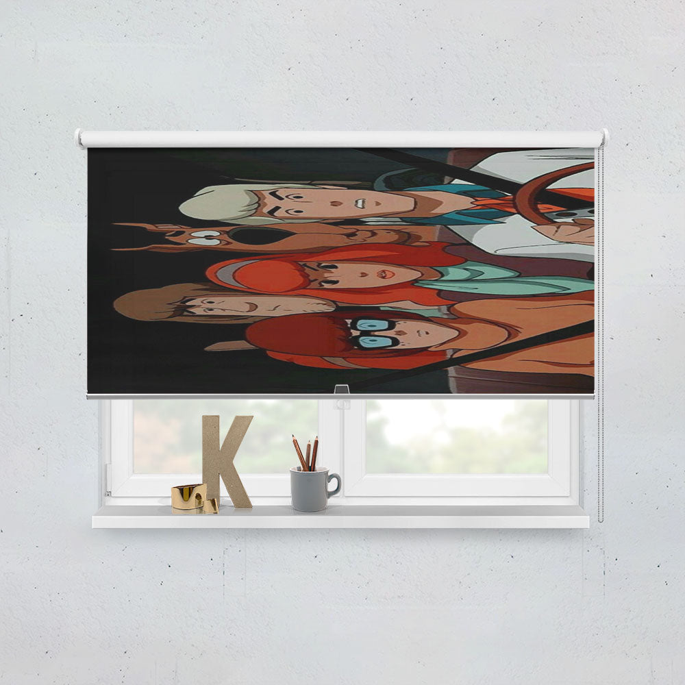 Scooby Doo Mystery Car Aesthetic Window Roller Blinds Shades