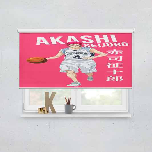 Seijuurou Akashi Kuroko No Basket Window Roller Blinds Shades