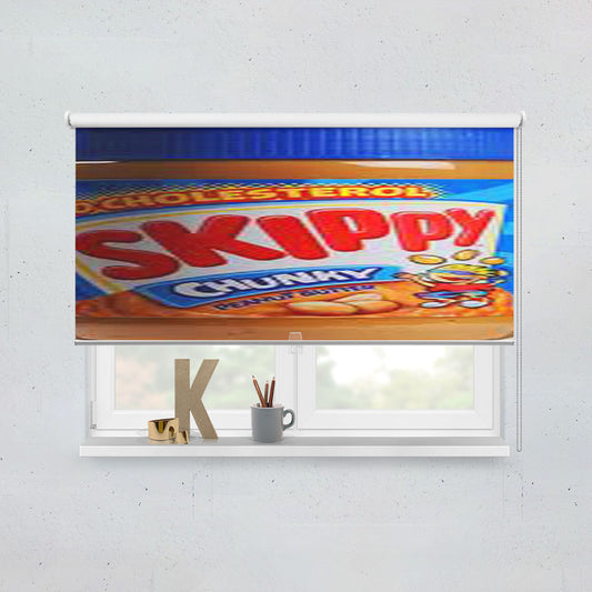 Skippy Peanut Butter Window Roller Blinds Shades