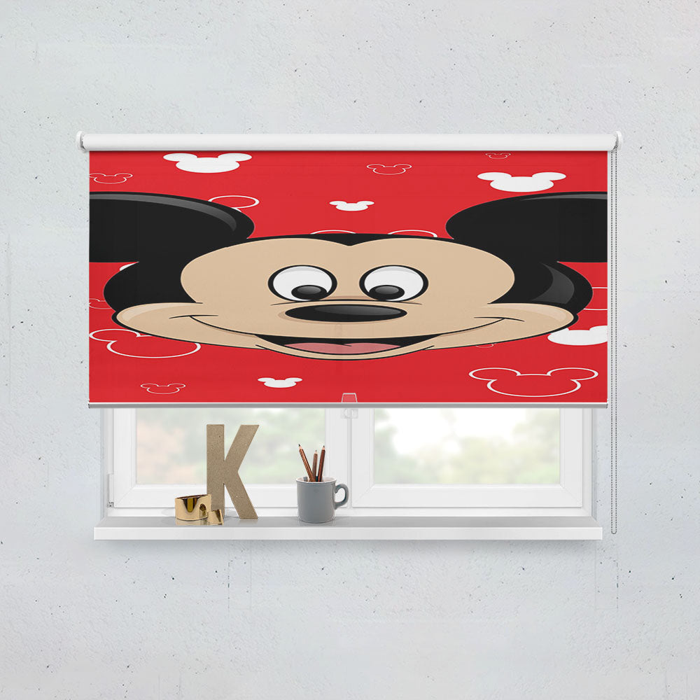Smile Mickey Mouse Window Roller Blinds Shades