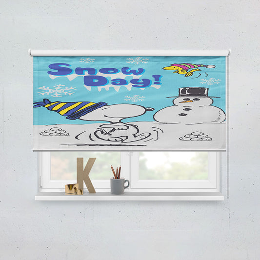 Snoopy And Woodstock Summer Window Roller Blinds Shades