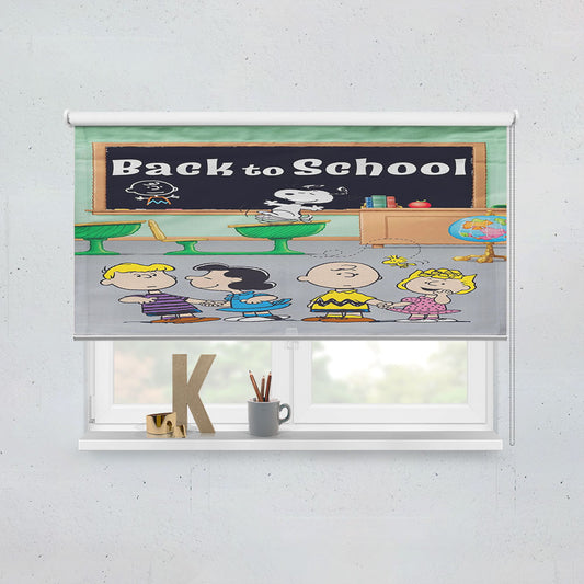 Snoopy Art Window Roller Blinds Shades