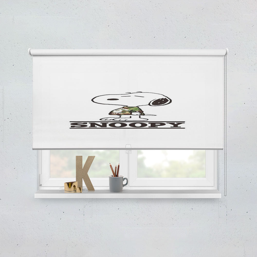 Snoopy Badboy Hypebeast Streetwear Style Window Roller Blinds Shades
