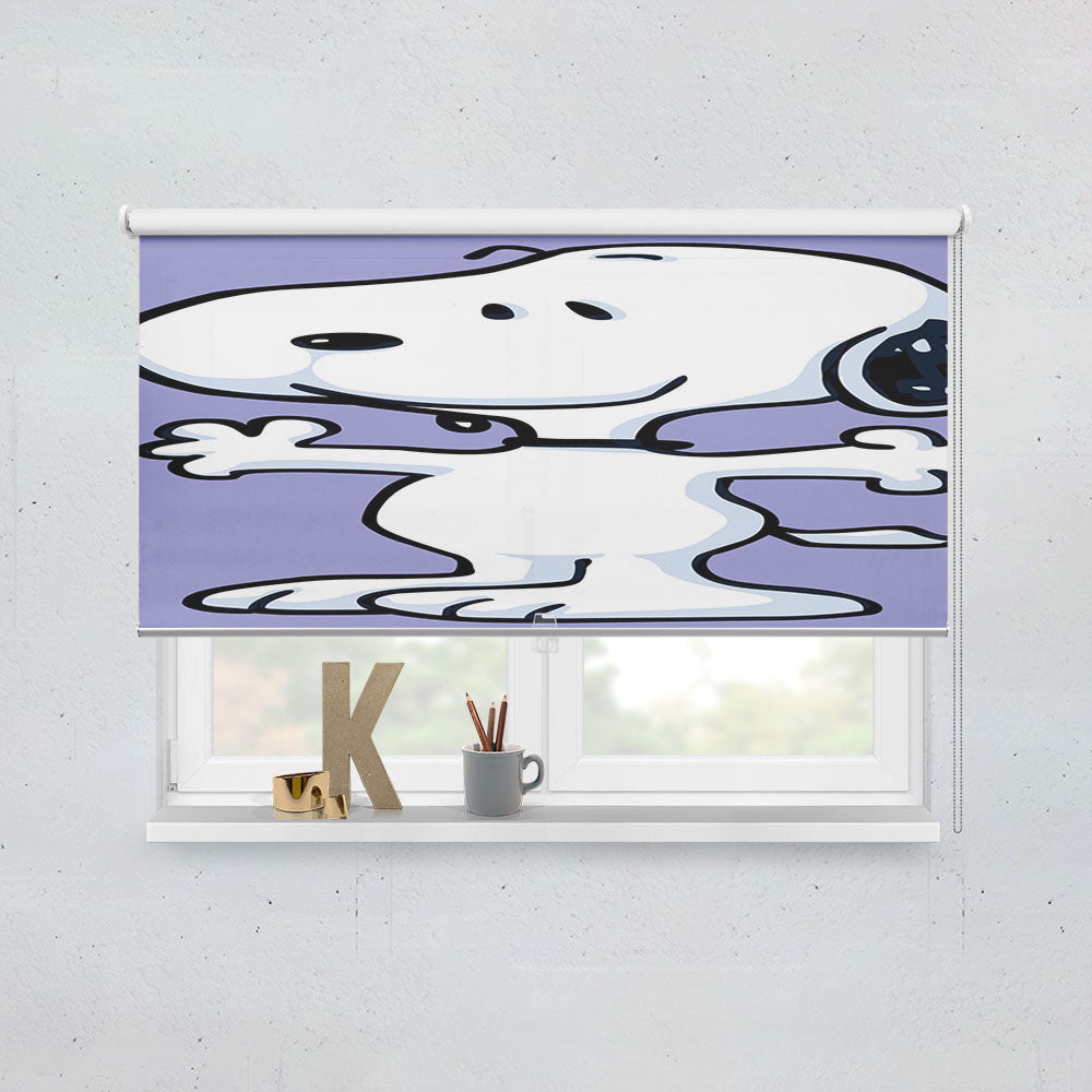 Snoopy Blue Window Roller Blinds Shades