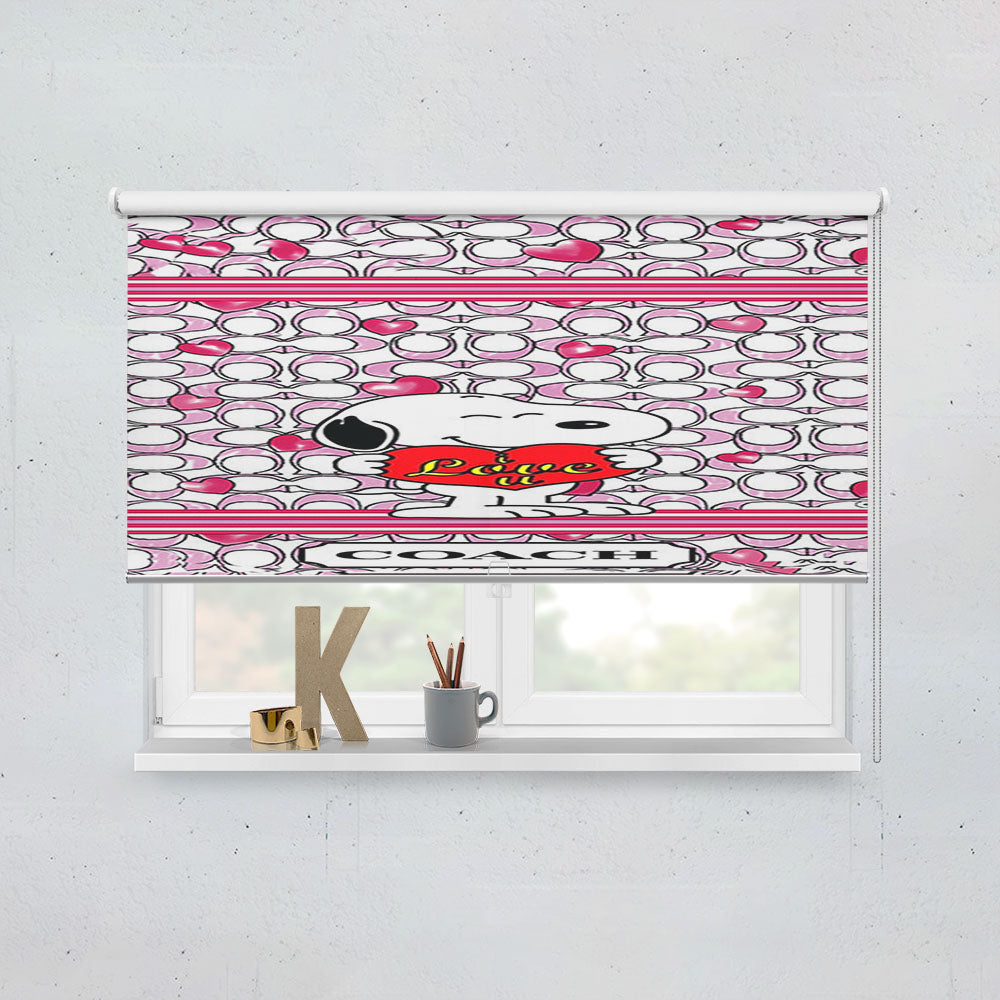Snoopy Christmas Peanuts Window Roller Blinds Shades