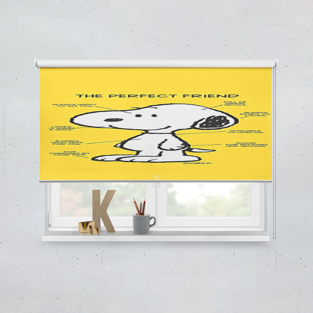 Snoopy Cute Halloween Window Roller Blinds Shades