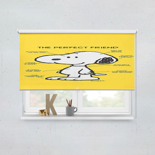Snoopy Cute Halloween Window Roller Blinds Shades