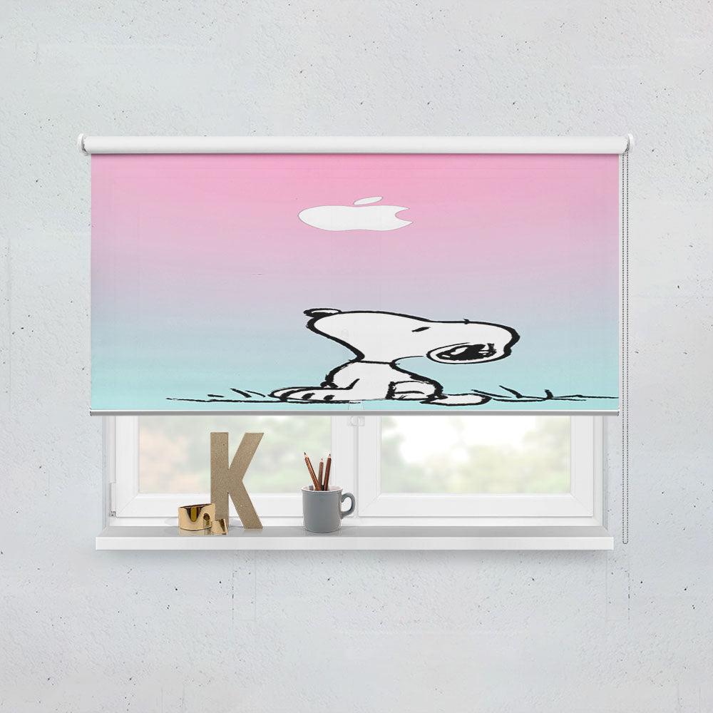 Snoopy Fishing Window Roller Blinds Shades