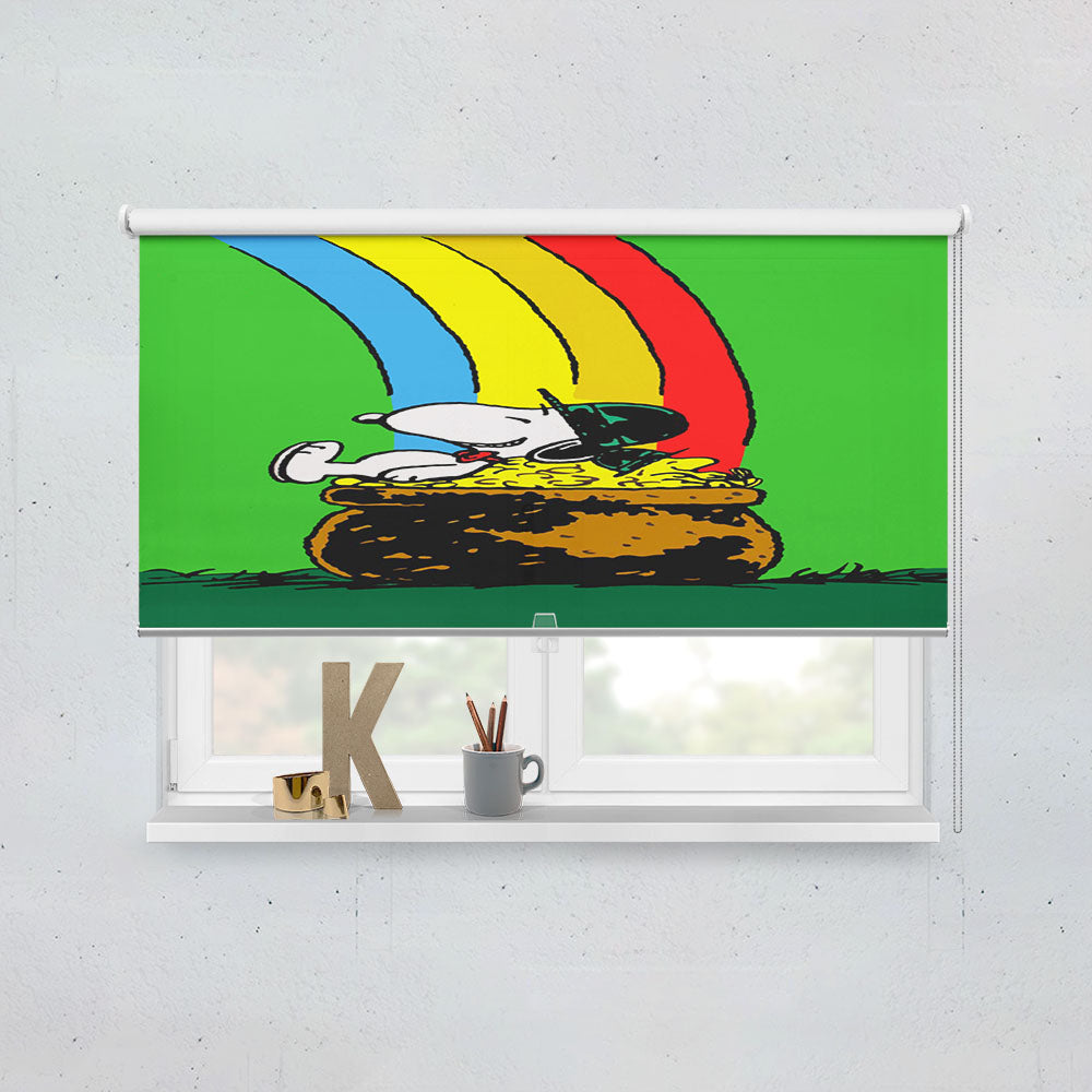 Snoopy Graduation Window Roller Blinds Shades