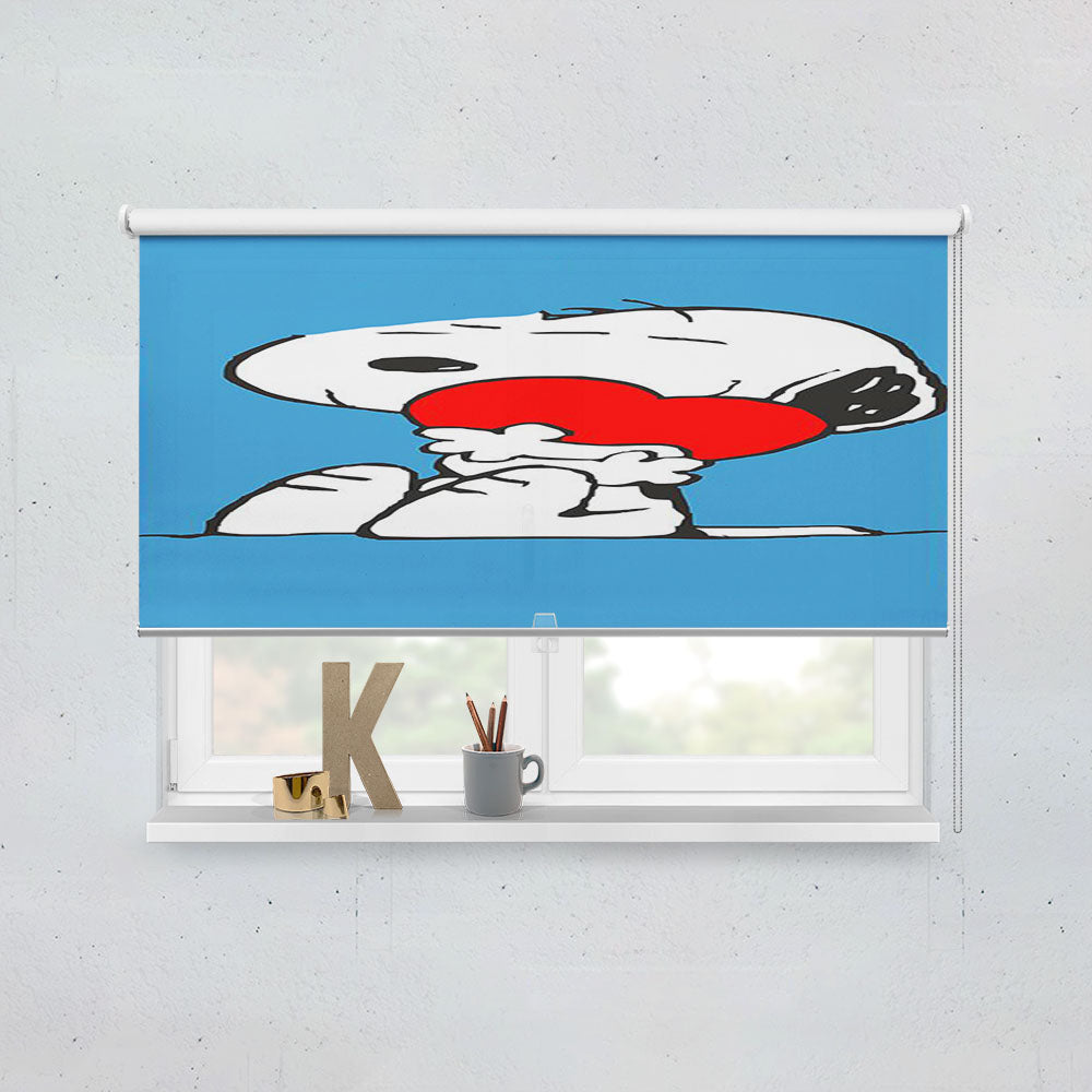 Snoopy Kite At France Window Roller Blinds Shades