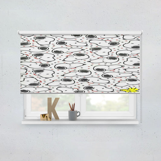 Snoopy Patriotic July 4Th Window Roller Blinds Shades