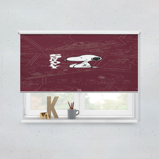 Snoopy Peanuts Pants Denim Pocket Window Roller Blinds Shades