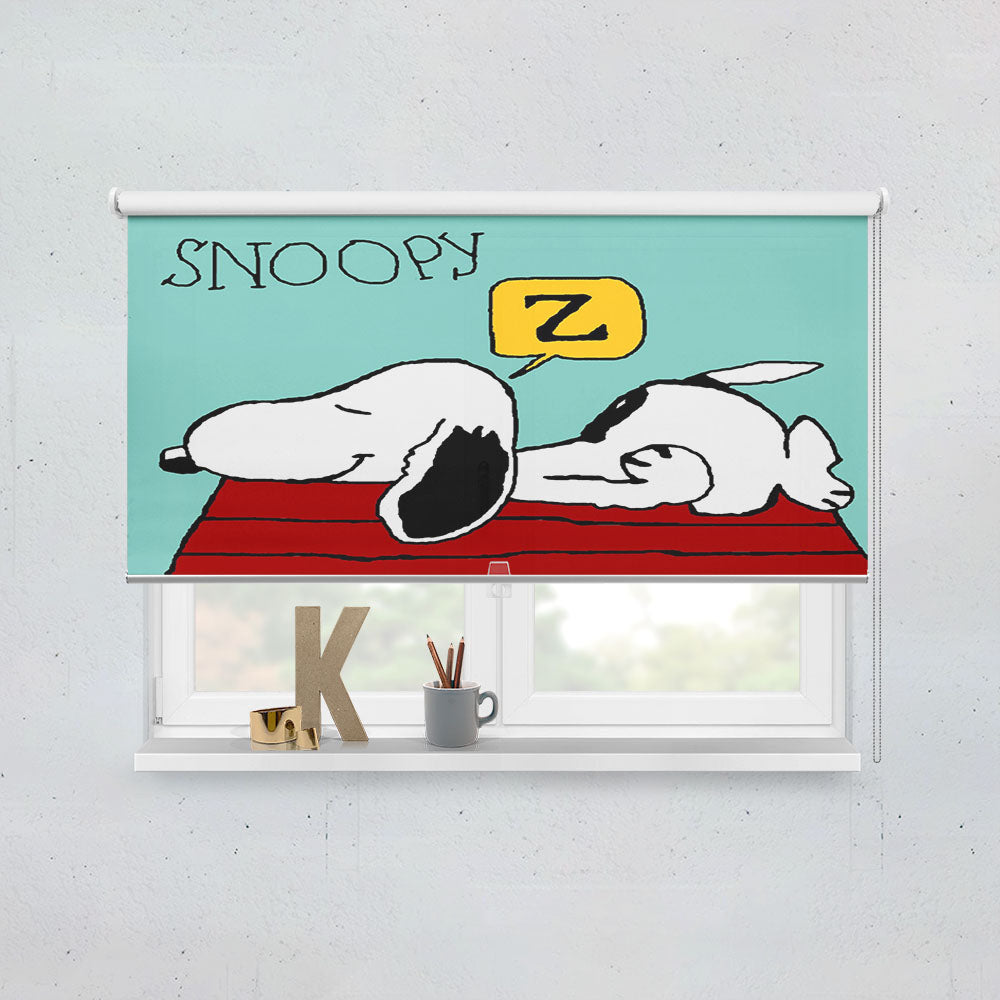 Snoopy Rollercoaster Window Roller Blinds Shades