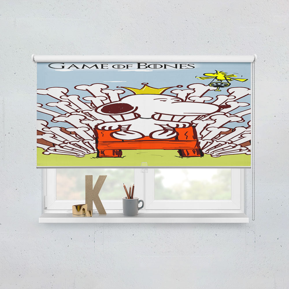 Snoopy Summer Flag Peanuts Window Roller Blinds Shades