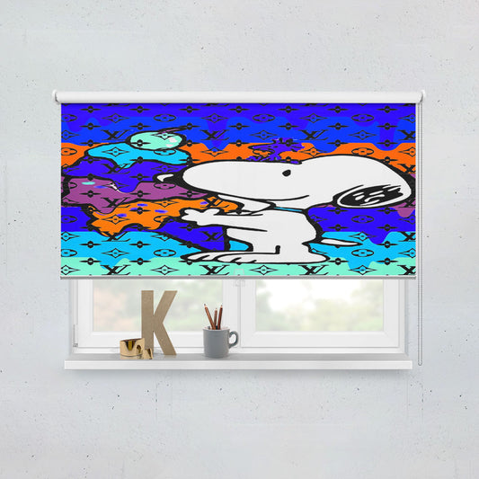 Snoopy X Kaws Window Roller Blinds Shades