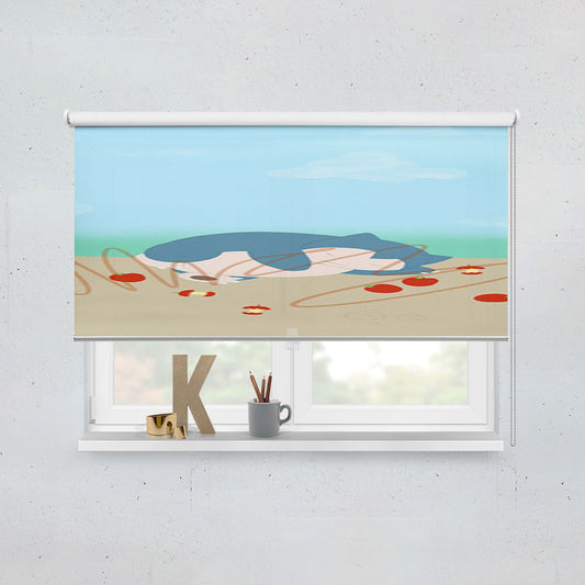 Snorlax Apple Window Roller Blinds Shades
