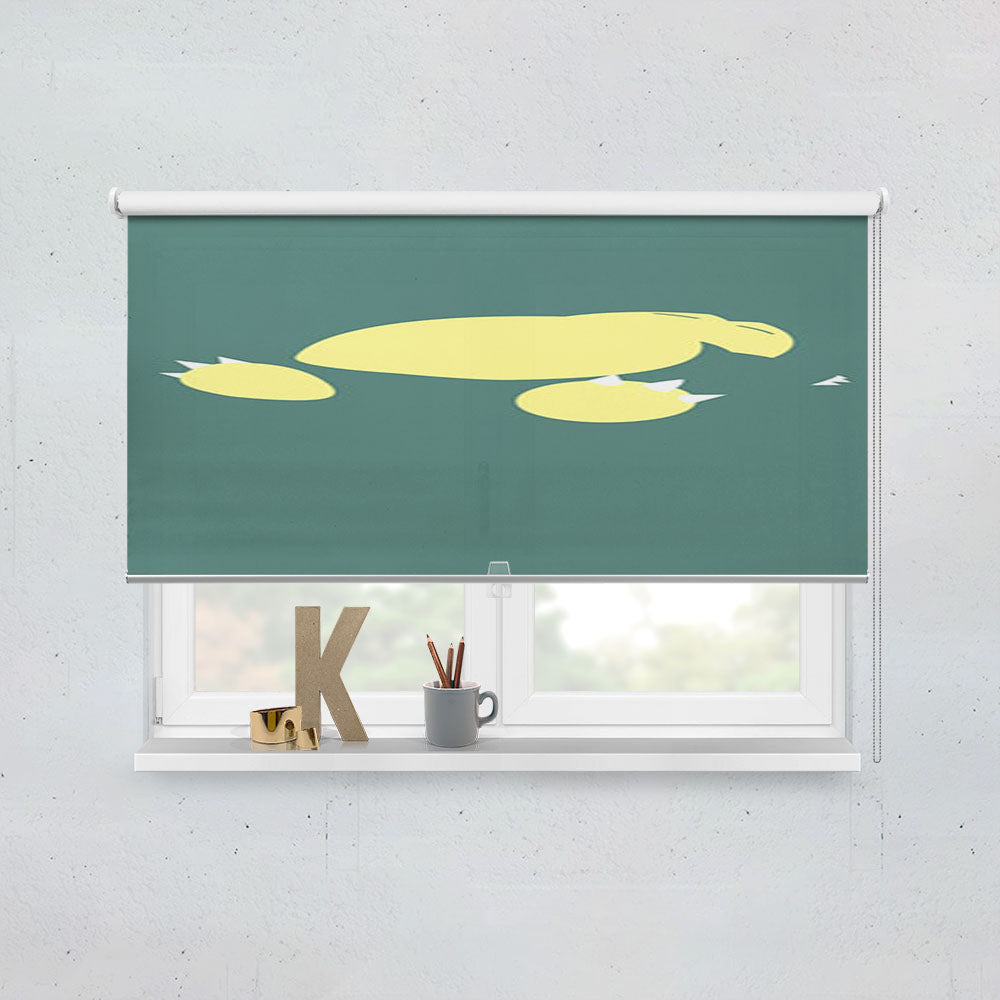 Snorlax Art Window Roller Blinds Shades