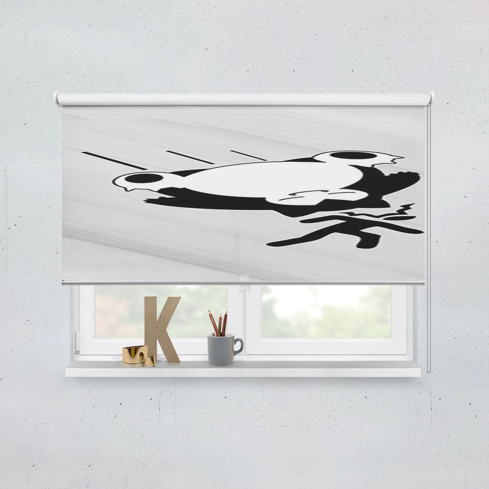 Snorlax Crash Window Roller Blinds Shades