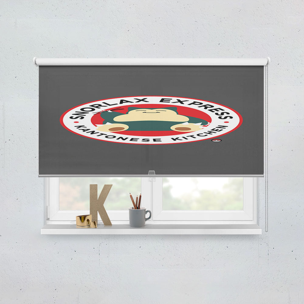 Snorlax Express Kantonese Kitchen Window Roller Blinds Shades