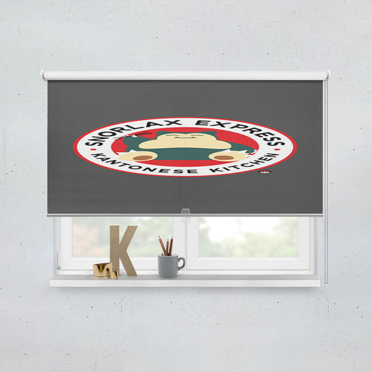 Snorlax Express Kantonese Kitchen Window Roller Blinds Shades