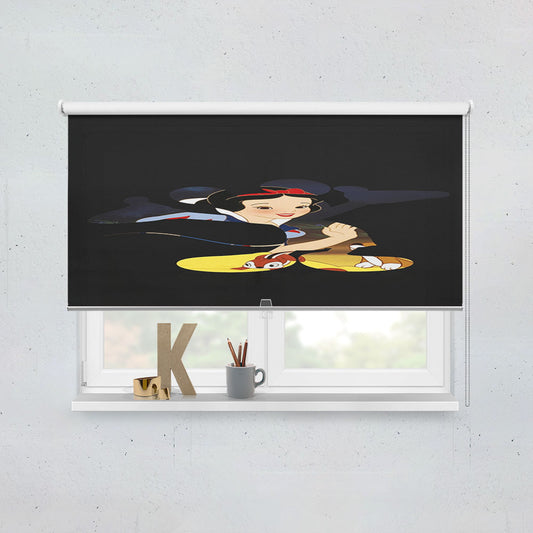 Snow White X Mickey Silhouette Window Roller Blinds Shades