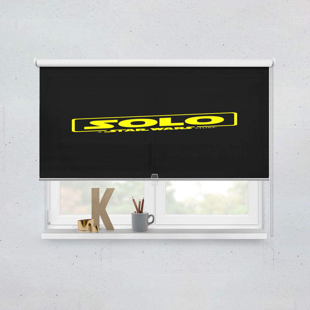 Solo Star Wars Story 2 Window Roller Blinds Shades