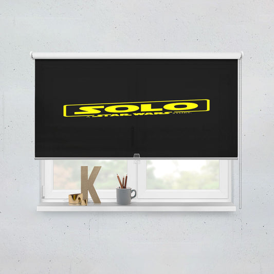 Solo Star Wars Story 2 Window Roller Blinds Shades
