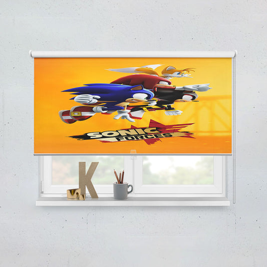 Sonic Forces Poster Window Roller Blinds Shades