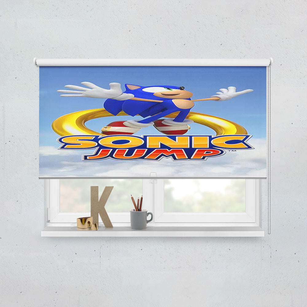 Sonic Jump Ring Window Roller Blinds Shades