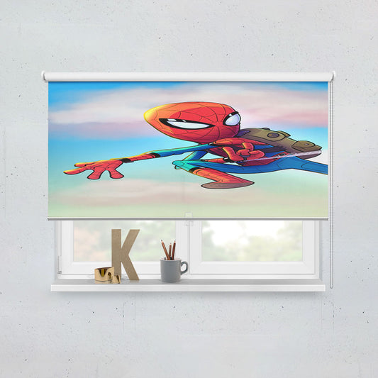 Spider-Man Adventure Superhero Games Window Roller Blinds Shades