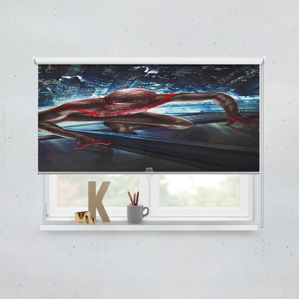 Spider Man Costume From Tony Stark Design Window Roller Blinds Shades
