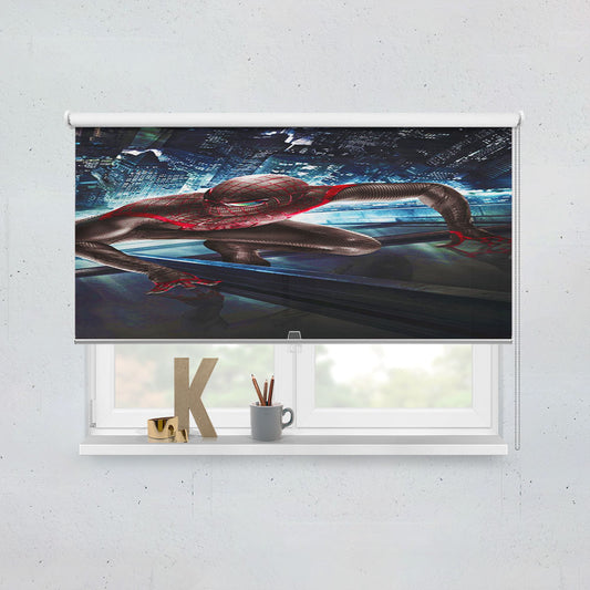 Spider Man Costume From Tony Stark Design Window Roller Blinds Shades