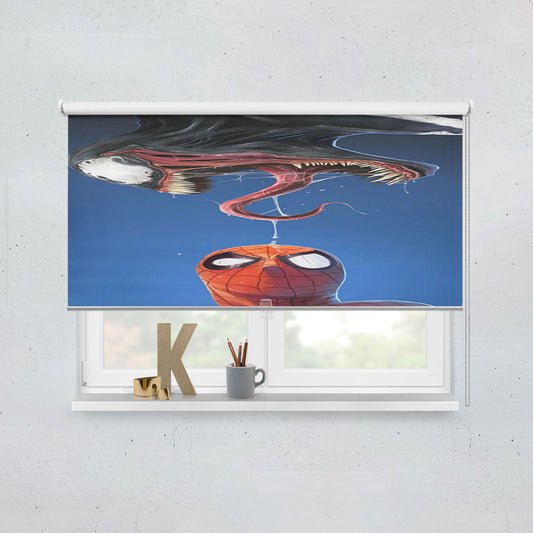 Spiderman Spit Tongue Venom Window Roller Blinds Shades