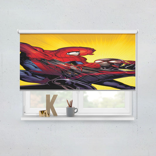 Spiderman Vs Spiderman Into The Verse Window Roller Blinds Shades