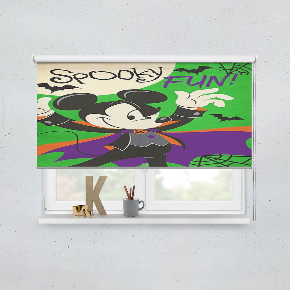 Spooky Fun Mickey Window Roller Blinds Shades