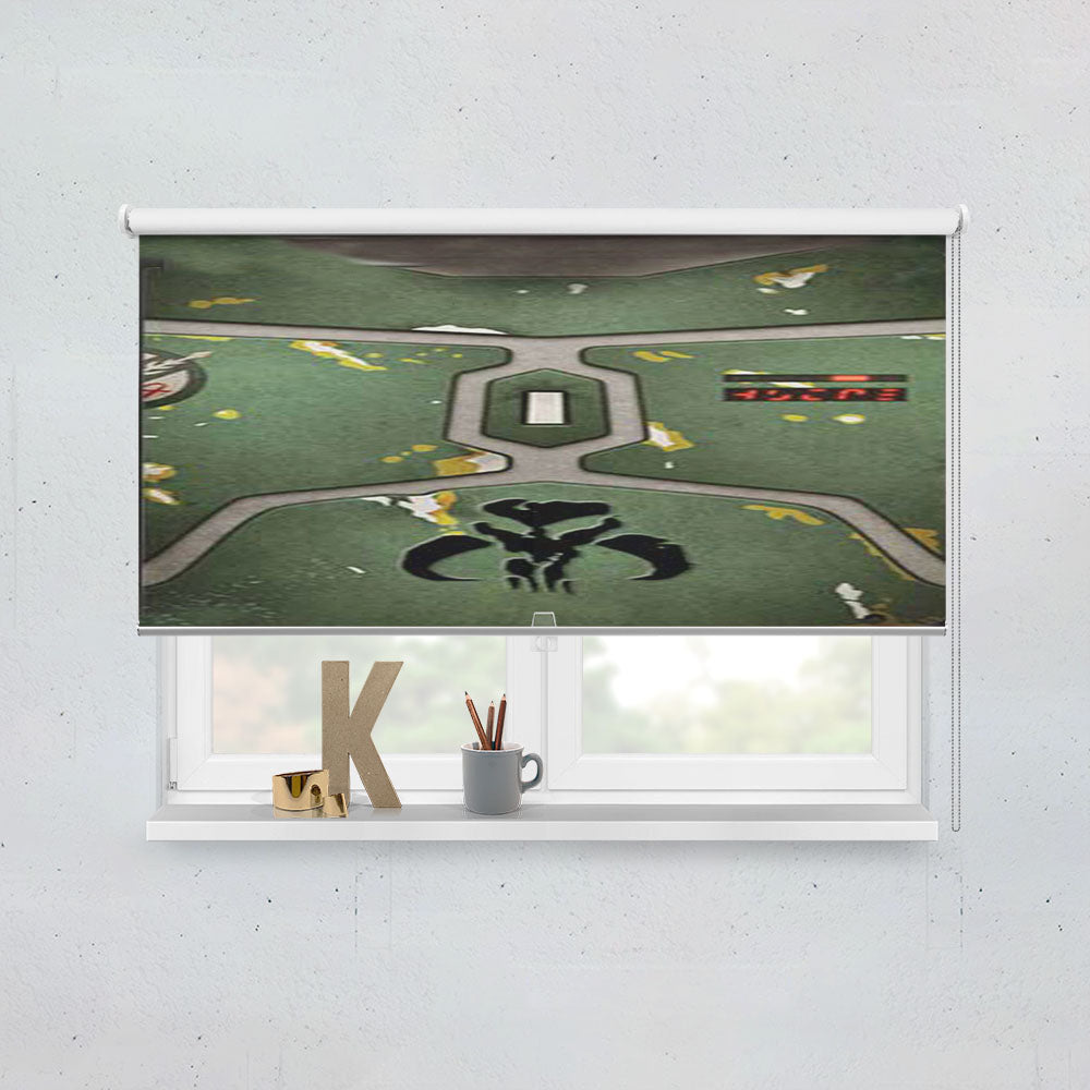Star Wars Boba Fett Armor Window Roller Blinds Shades